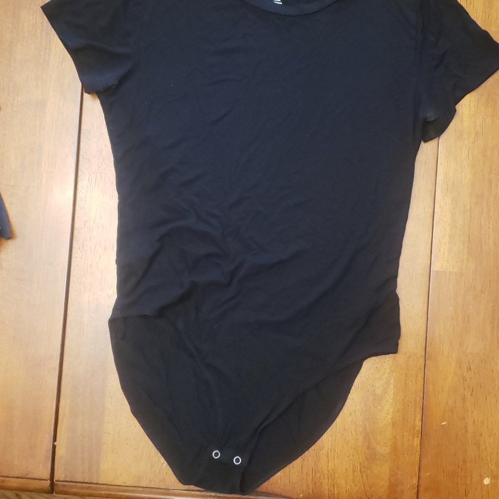 Large Black Bodysuit